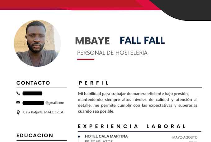 write and optimize your professional resume and CV